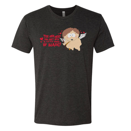 South Park Cartman Cupid Men's Tri - Blend T - Shirt - Paramount Shop