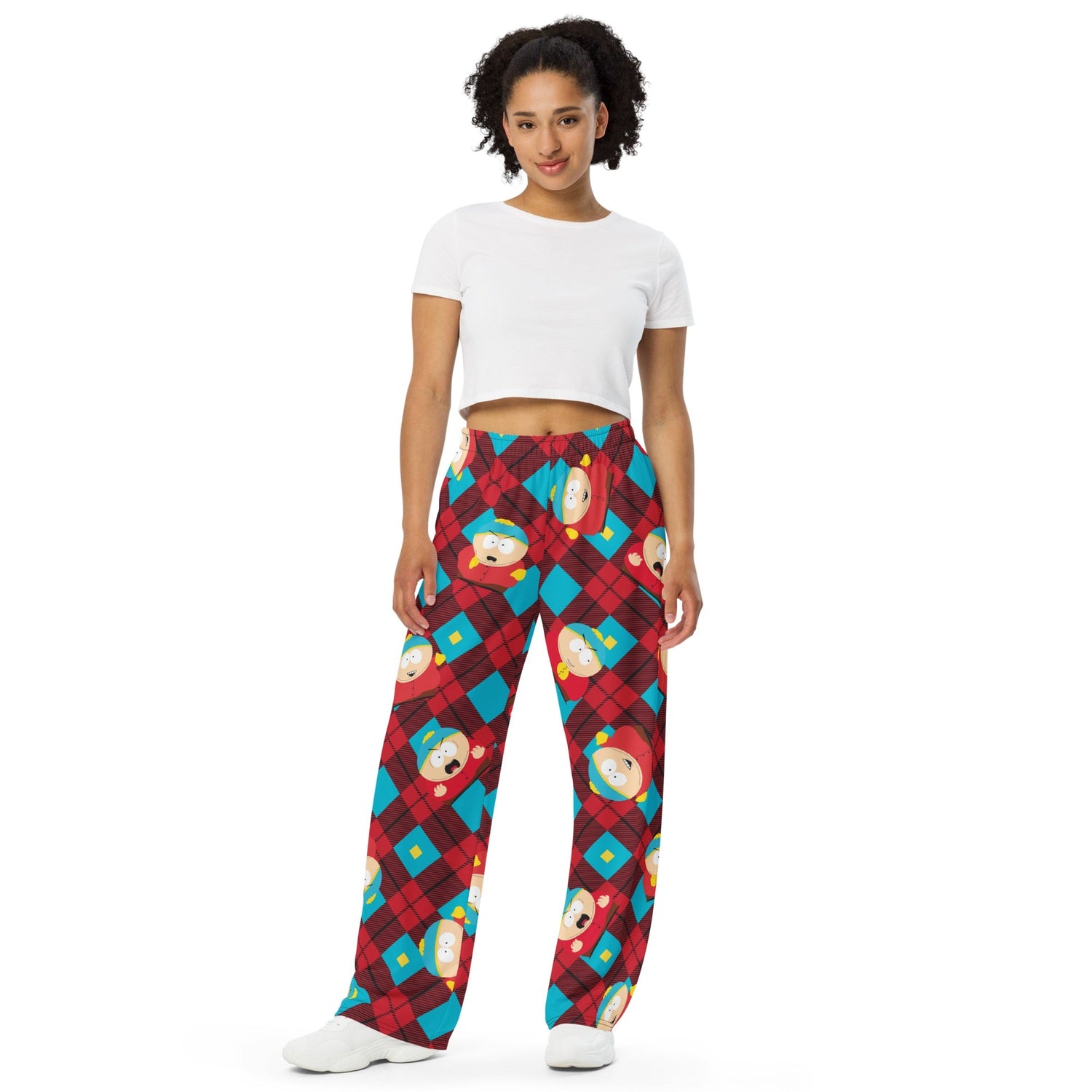 South Park Cartman Plaid Pajama Pants - Paramount Shop