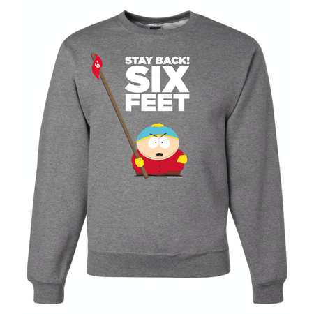 South Park Cartman Stay Back Crew Neck Sweatshirt - Paramount Shop