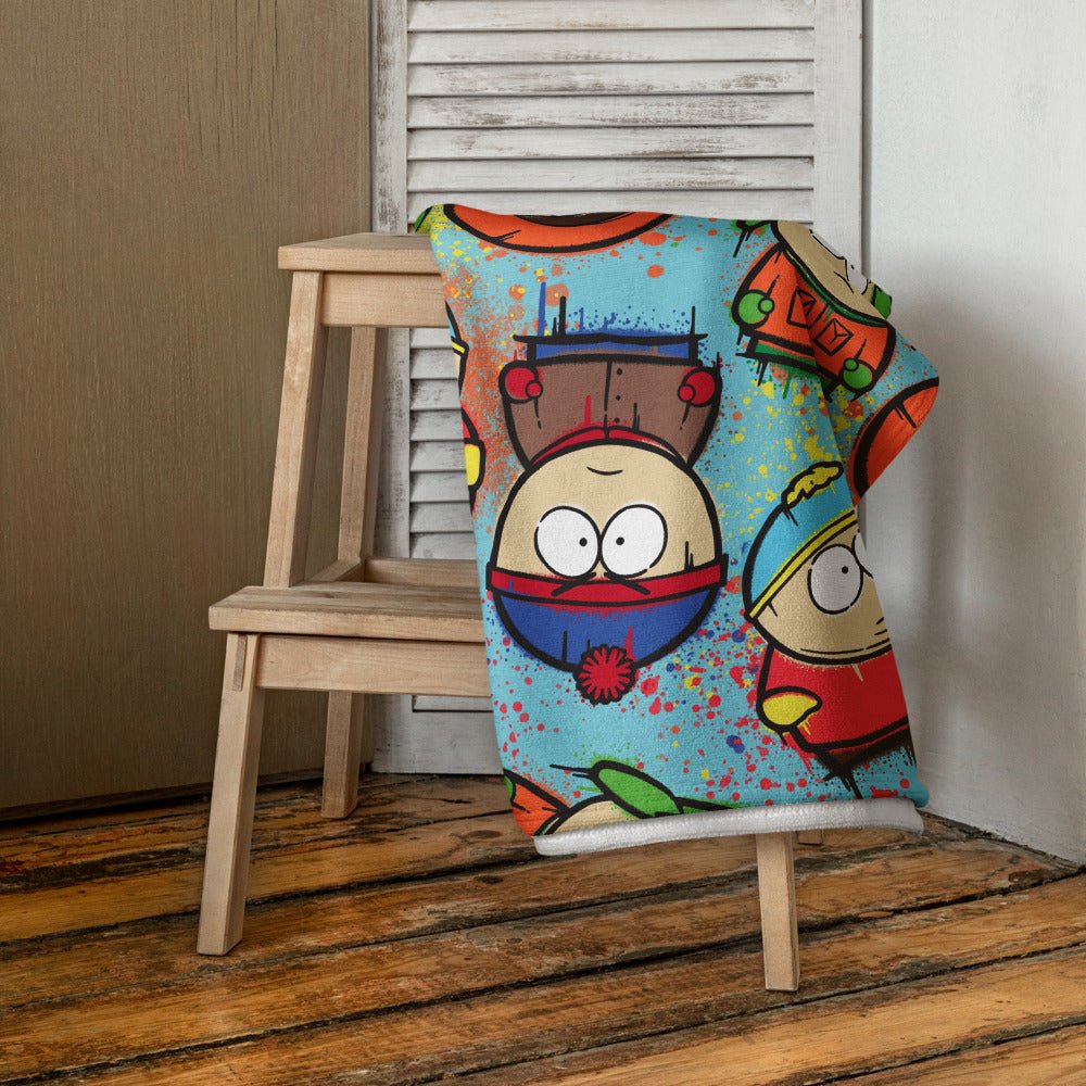 South Park Graffiti Boys Beach Towel - Paramount Shop