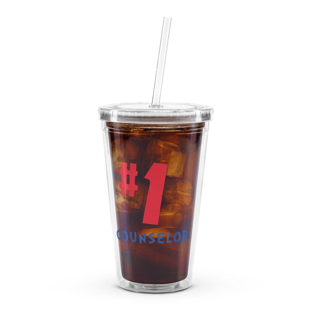 South Park Jesus 1 Counselor Clear Plastic Tumbler - Paramount Shop