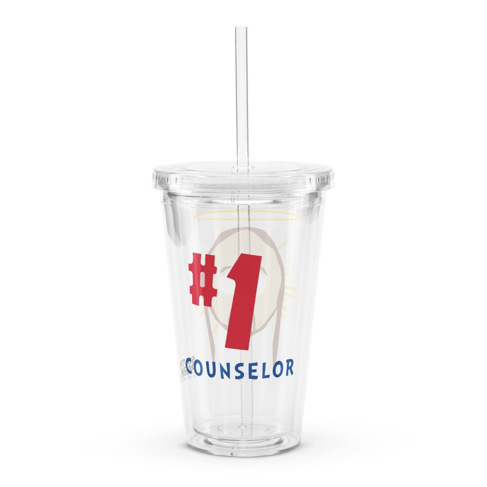 South Park Jesus 1 Counselor Clear Plastic Tumbler - Paramount Shop
