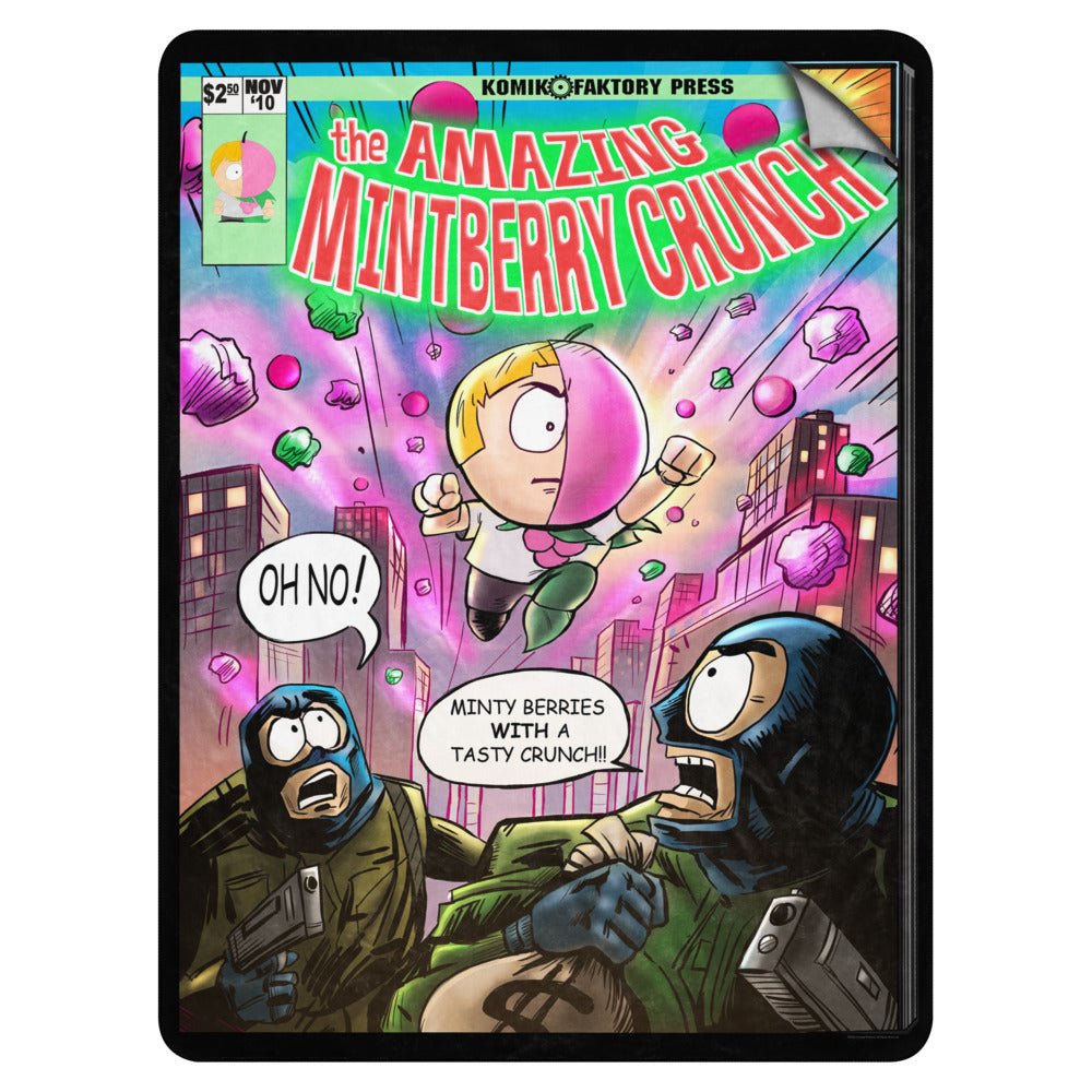South Park Mintberry Crunch Premium Sherpa Blanket - Paramount Shop