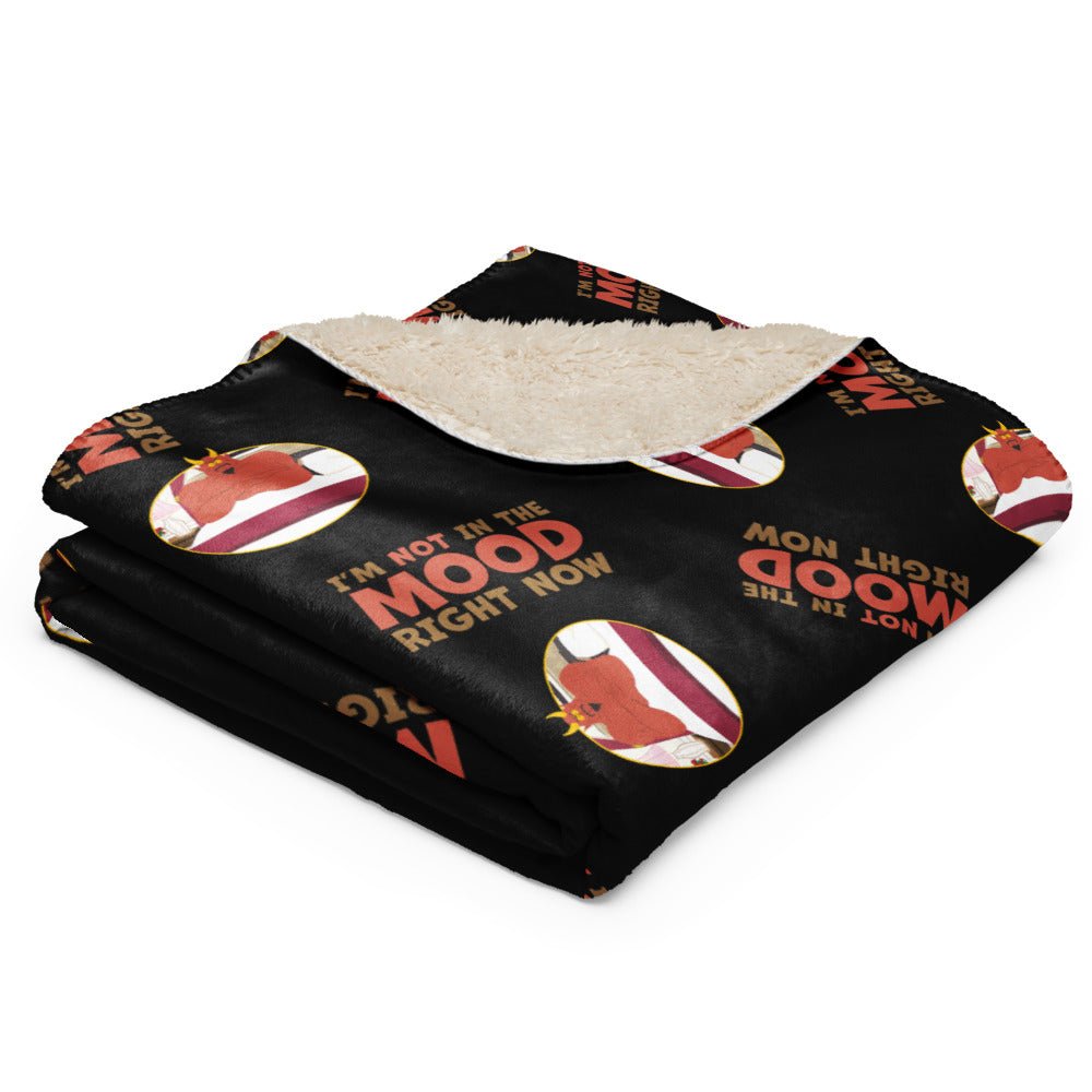 South Park Satan I'm Not In The Mood Premium Sherpa Blanket - Paramount Shop