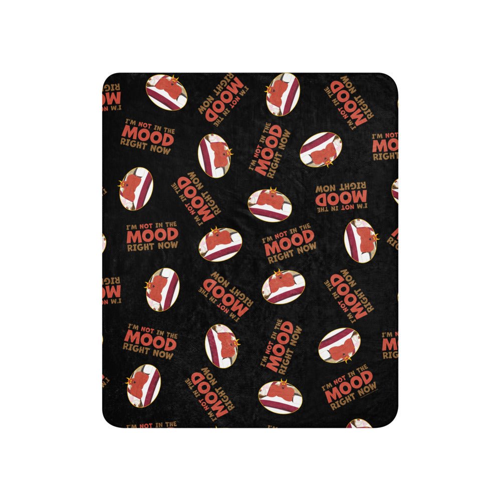South Park Satan I'm Not In The Mood Premium Sherpa Blanket - Paramount Shop