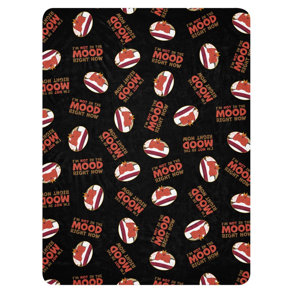 South Park Satan I'm Not In The Mood Premium Sherpa Blanket - Paramount Shop