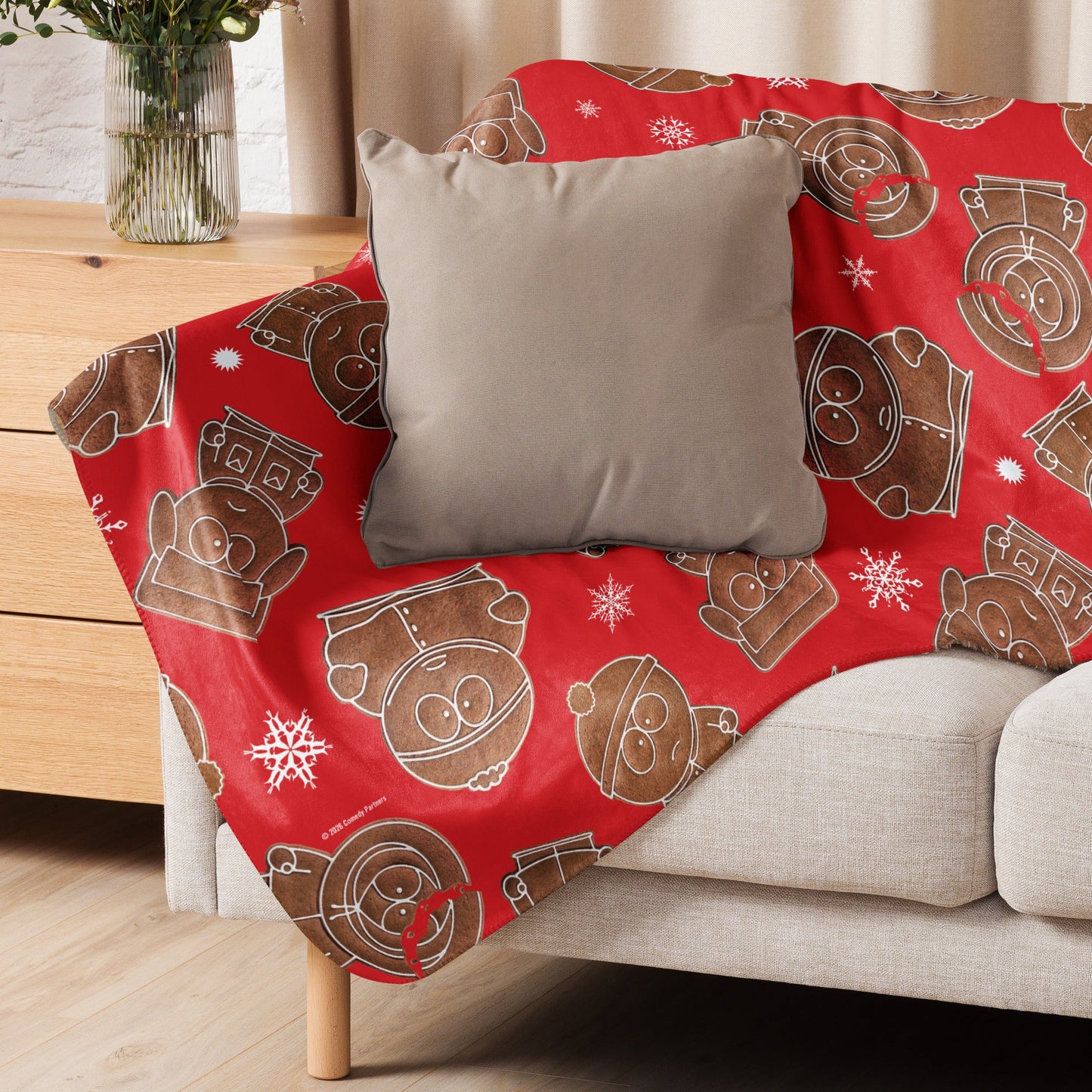South Park Sherpa Blanket Holiday - Paramount Shop