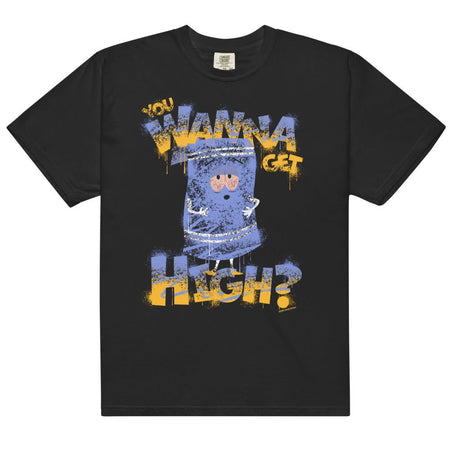 South Park T-Shirt Towelie You Wanna Get High? Comfort Colors - Paramount Shop