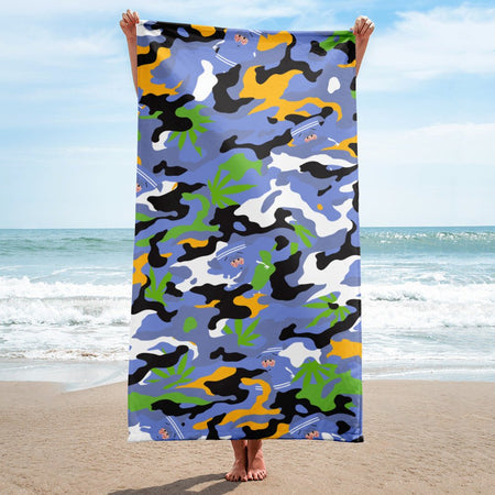 South Park Towelie Camo Beach Towel - Paramount Shop