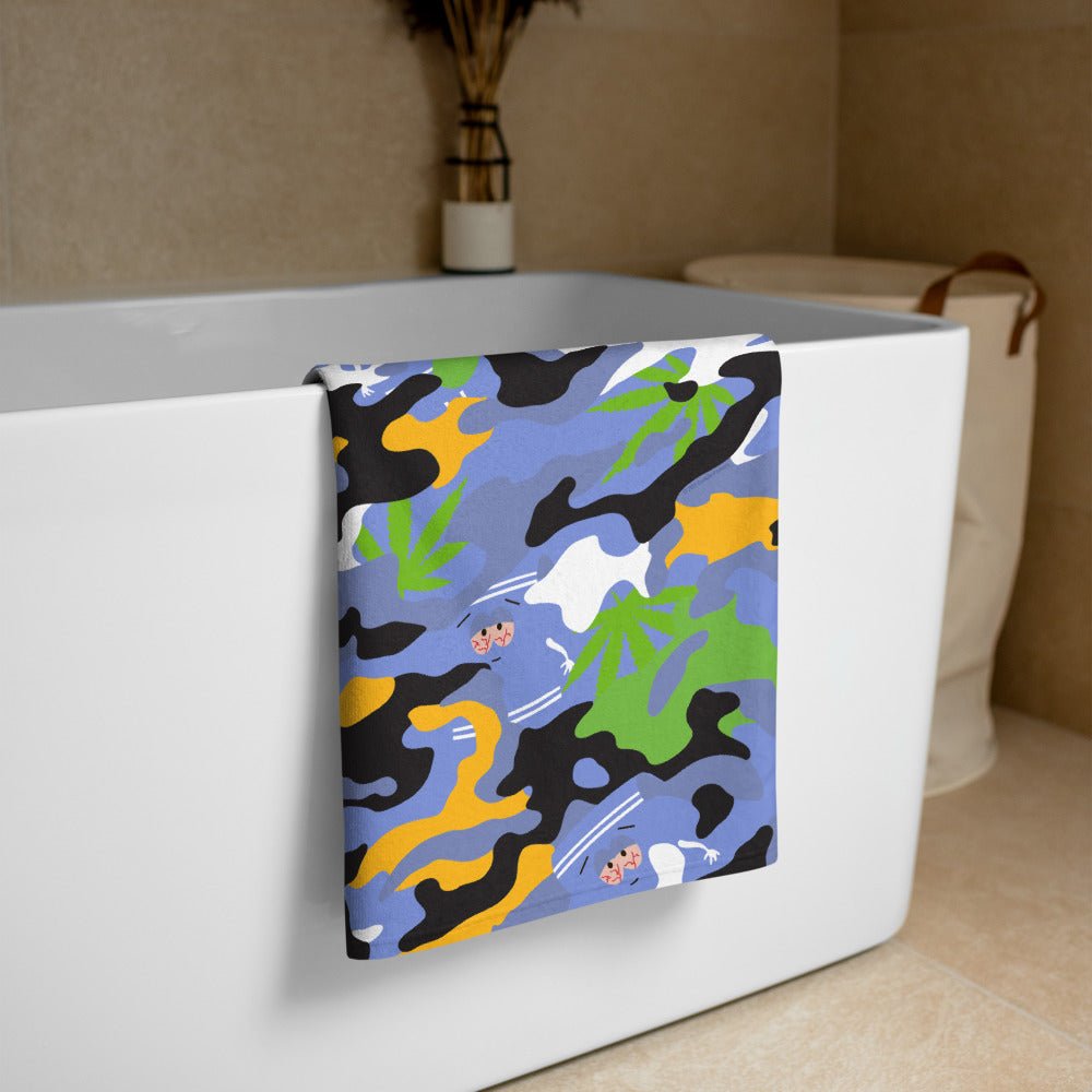 South Park Towelie Camo Beach Towel - Paramount Shop