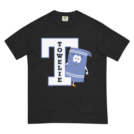South Park Towelie Letter Comfort Colors T-Shirt - Paramount Shop