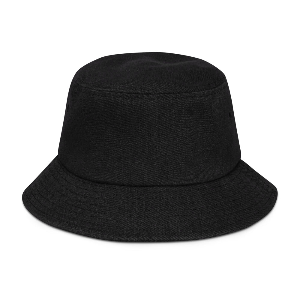 South Park Woke Is Dead Denim Embroidered Bucket Hat - Paramount Shop