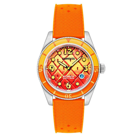 Spinnaker Fleuss Automatic SpongeBob SquarePants Conch Street Limited Edition Orange Watch - Paramount Shop