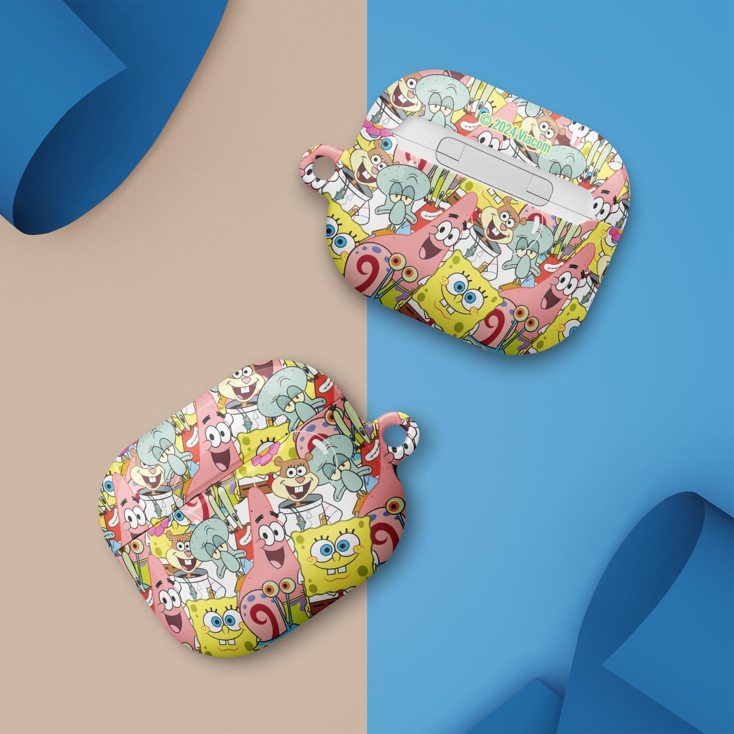 Spongebob Blocks Earbud Case - Paramount Shop