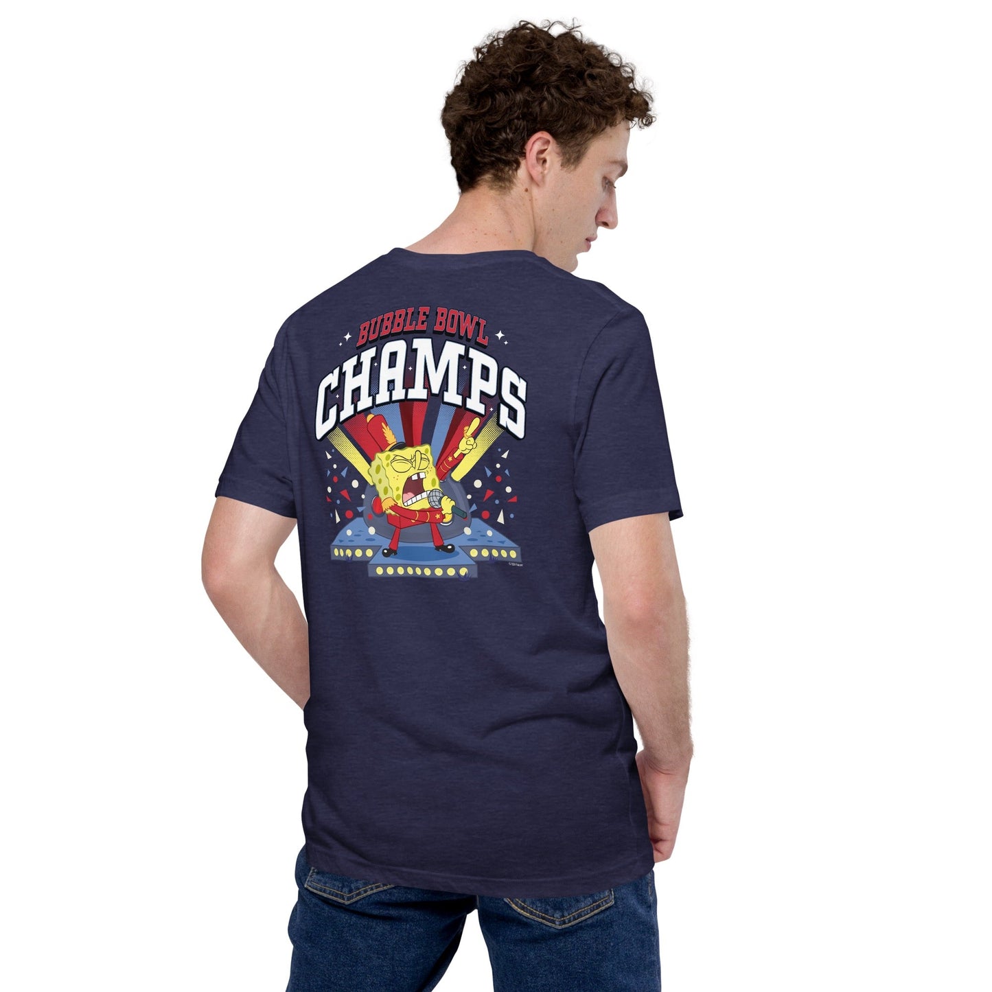 SpongeBob Bubble Bowl Adult T - Shirt - Paramount Shop