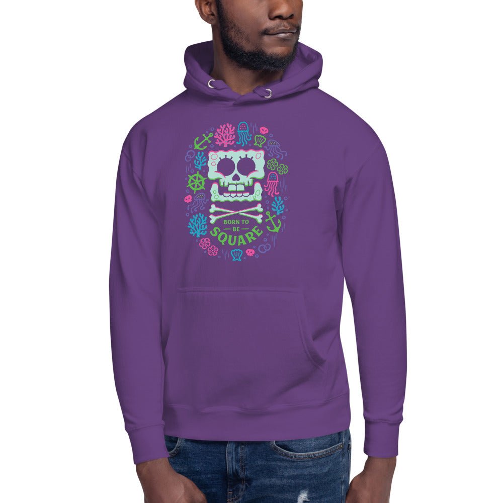 SpongeBob SquarePants Born To Be Square Unisex Premium Hoodie - Paramount Shop