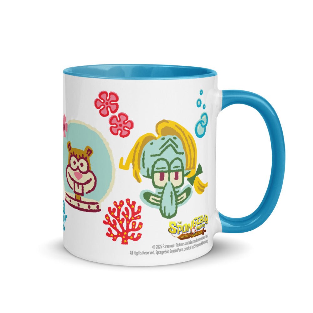 SpongeBob SquarePants Characters Two - Tone Mug - Paramount Shop