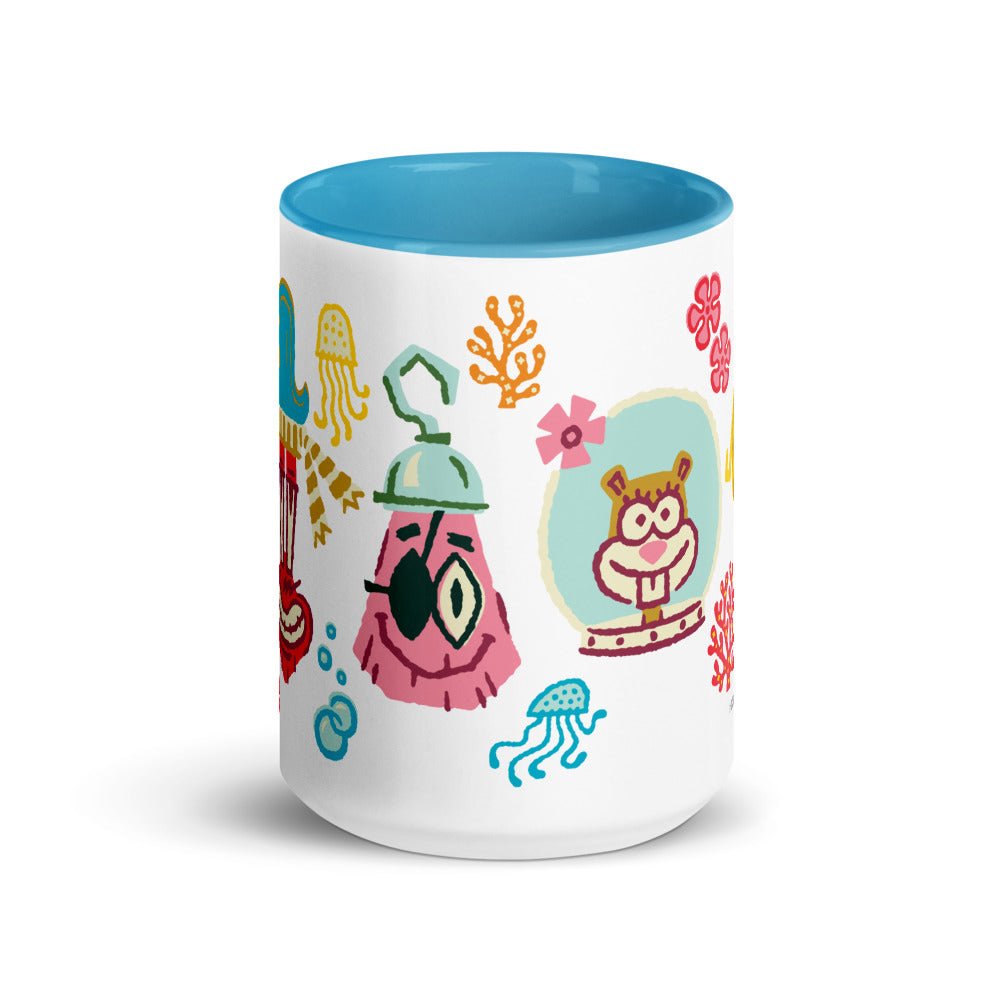 SpongeBob SquarePants Characters Two - Tone Mug - Paramount Shop