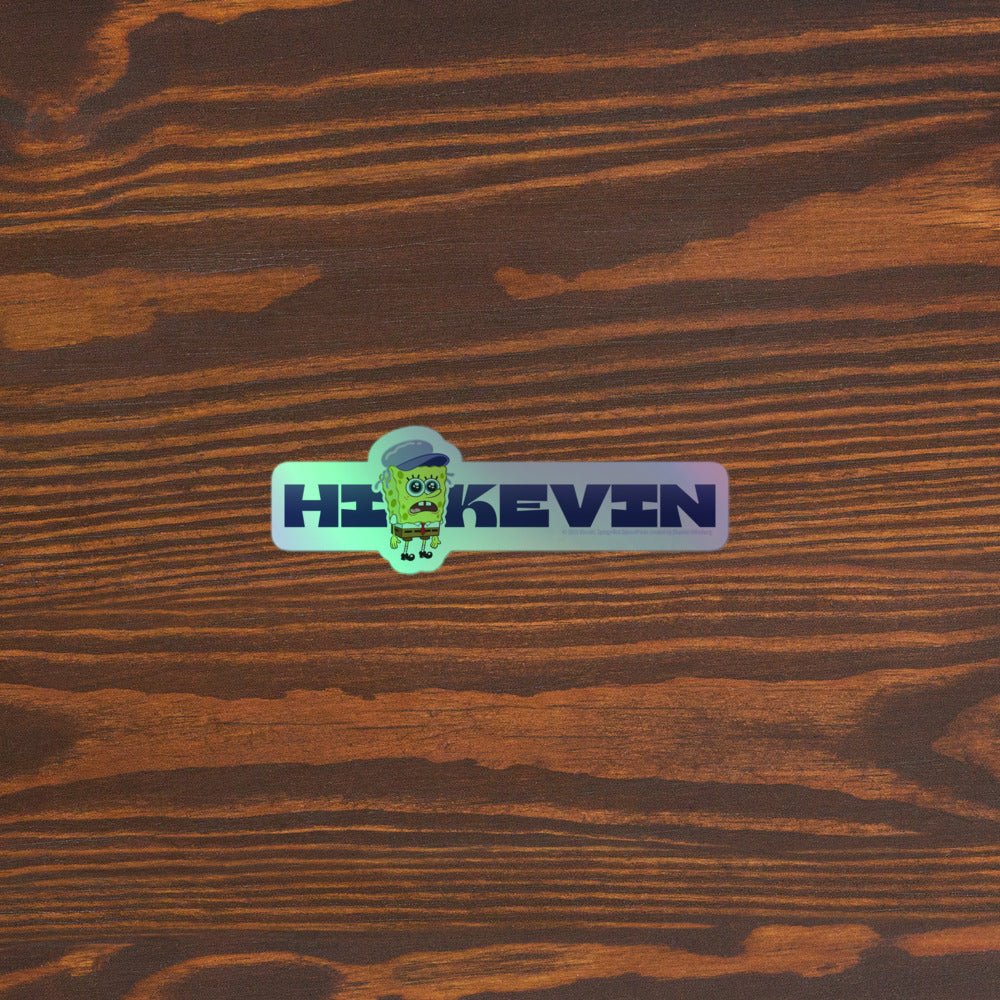 SpongeBob SquarePants Hi Kevin Holographic Sticker - Paramount Shop