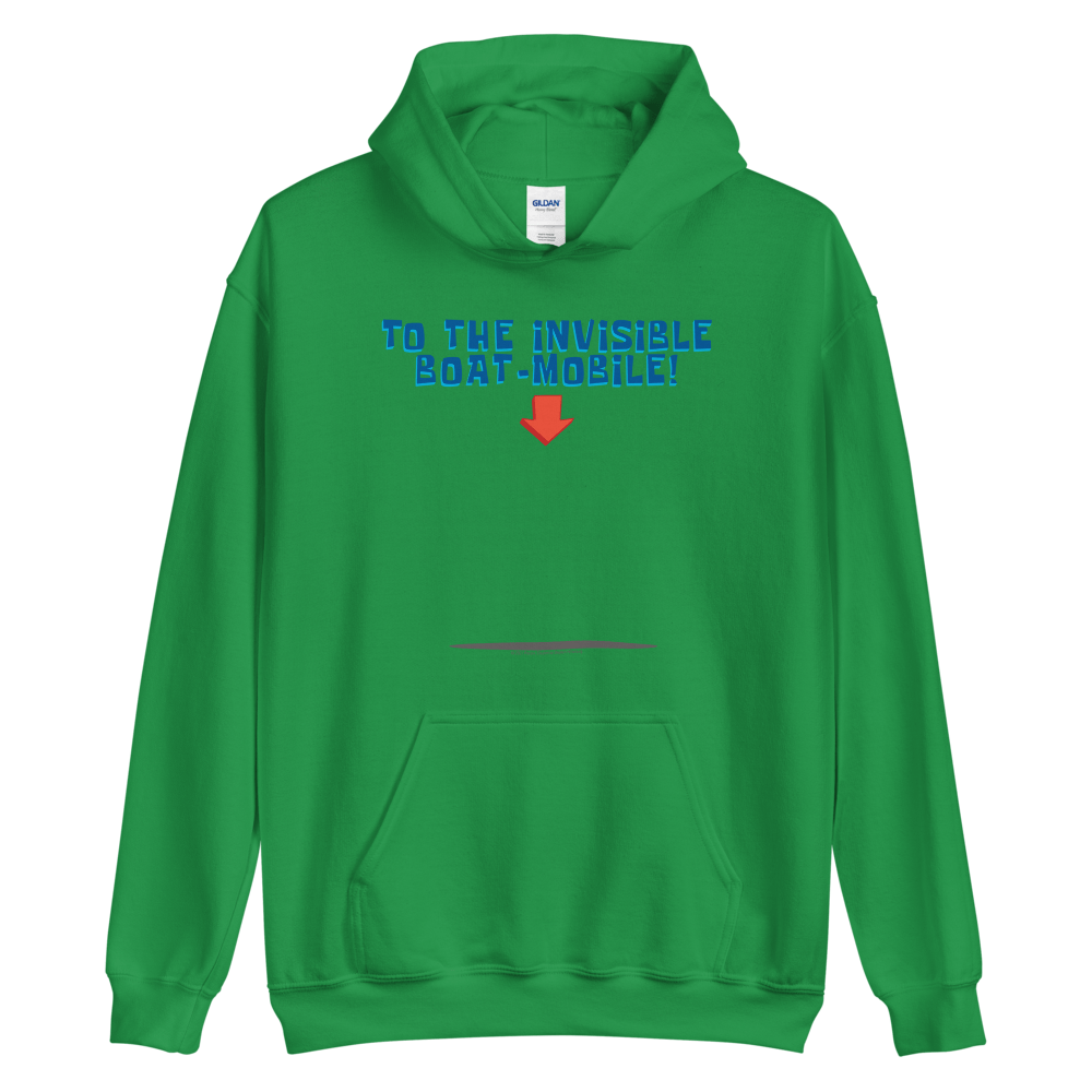 SpongeBob SquarePants Invisible Boat Mobile Hooded Sweatshirt - Paramount Shop
