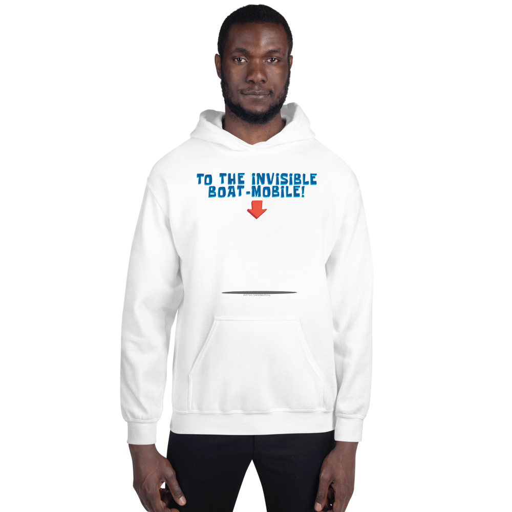 SpongeBob SquarePants Invisible Boat Mobile Hooded Sweatshirt - Paramount Shop