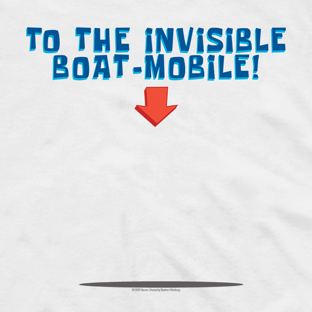 SpongeBob SquarePants Invisible Boat Mobile Hooded Sweatshirt - Paramount Shop