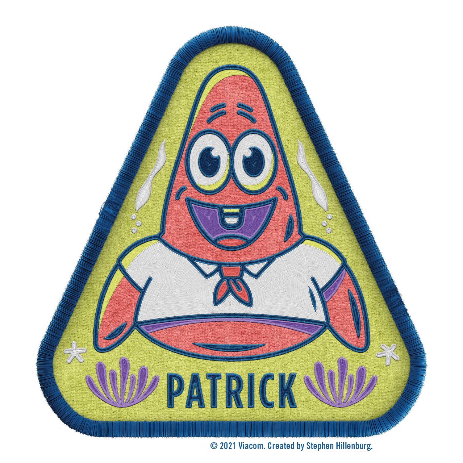 SpongeBob SquarePants Kamp Koral Character Badge Stickers Pack of 3 - Paramount Shop