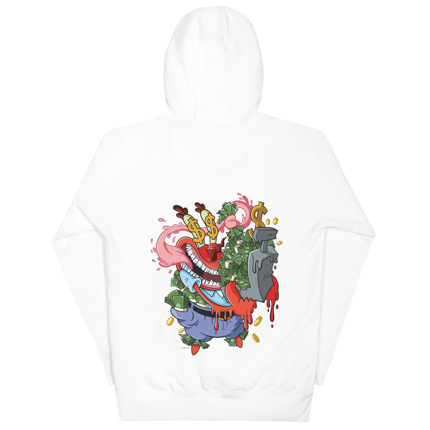 Spongebob Squarepants Mr. Krabs Krusty Pants Adult Hoodie - Paramount Shop