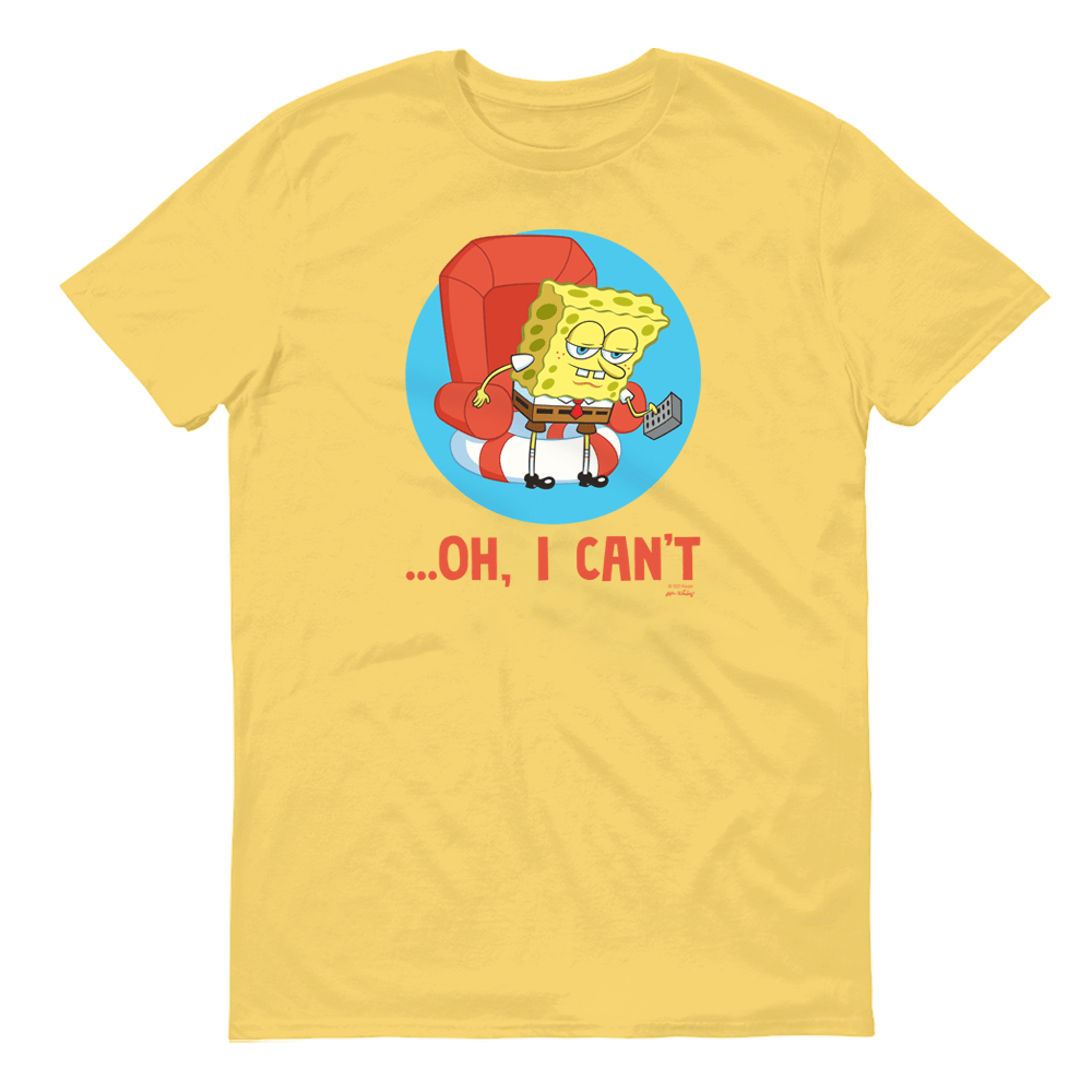 SpongeBob SquarePants Oh, I Can't Meme Adult Short Sleeve T - Shirt - Paramount Shop