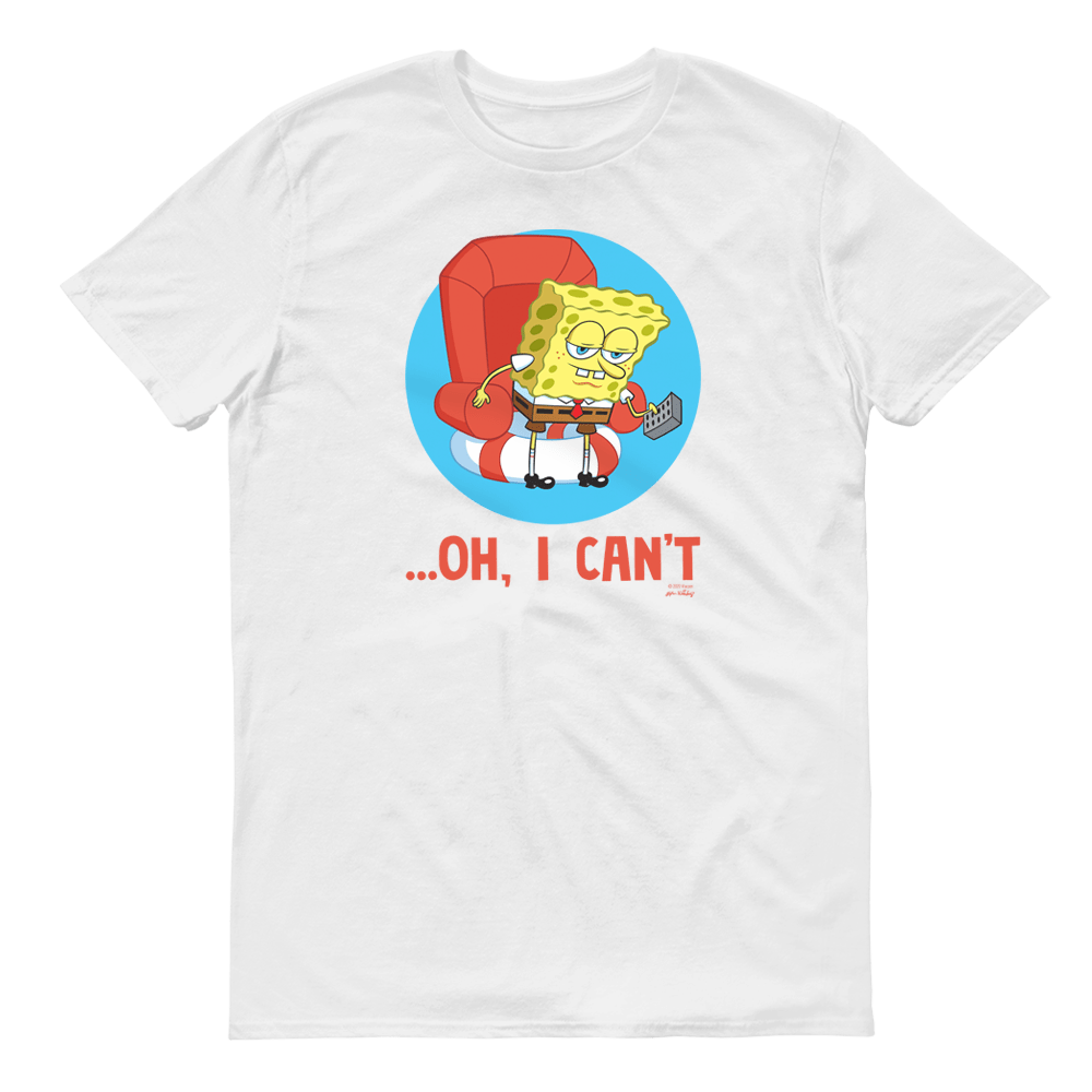 SpongeBob SquarePants Oh, I Can't Meme Adult Short Sleeve T - Shirt - Paramount Shop