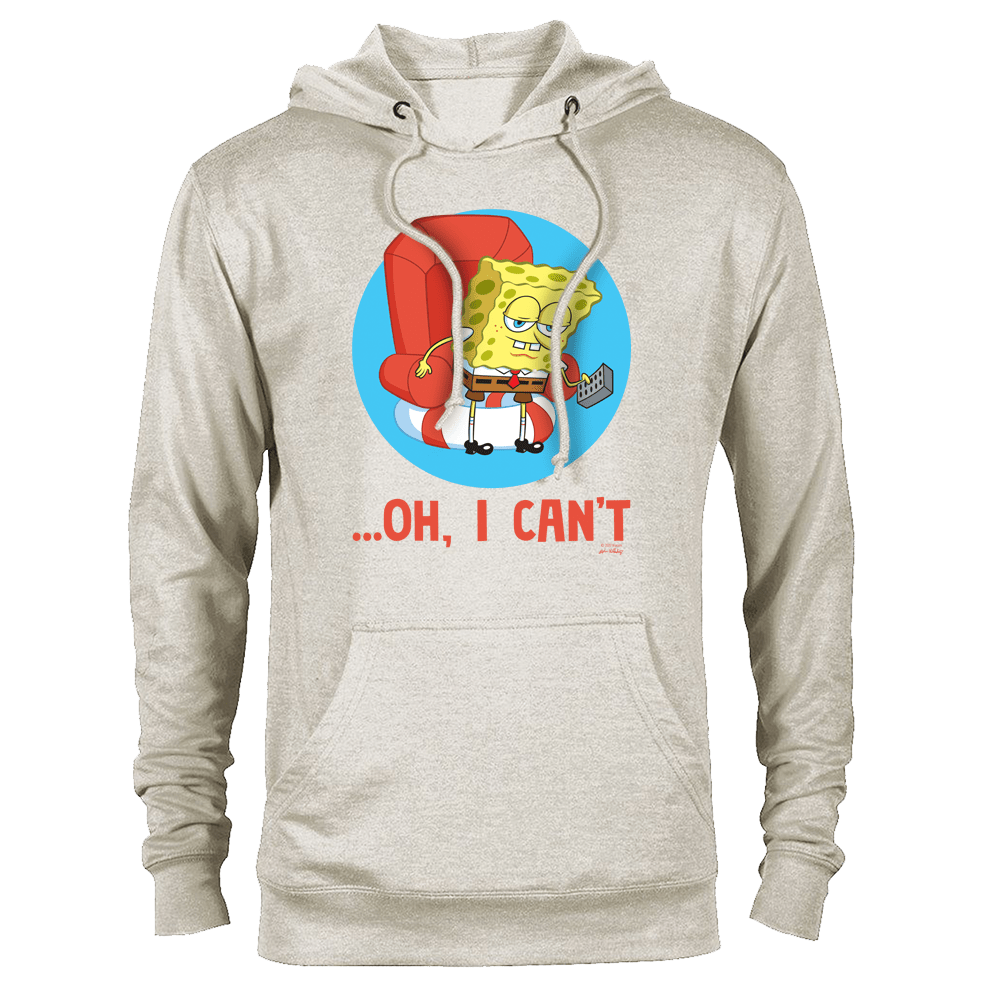 SpongeBob SquarePants Oh, I Can't Meme Lightweight Hooded Sweatshirt - Paramount Shop
