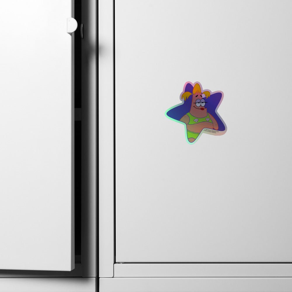SpongeBob SquarePants Patricia Holographic Sticker - Paramount Shop