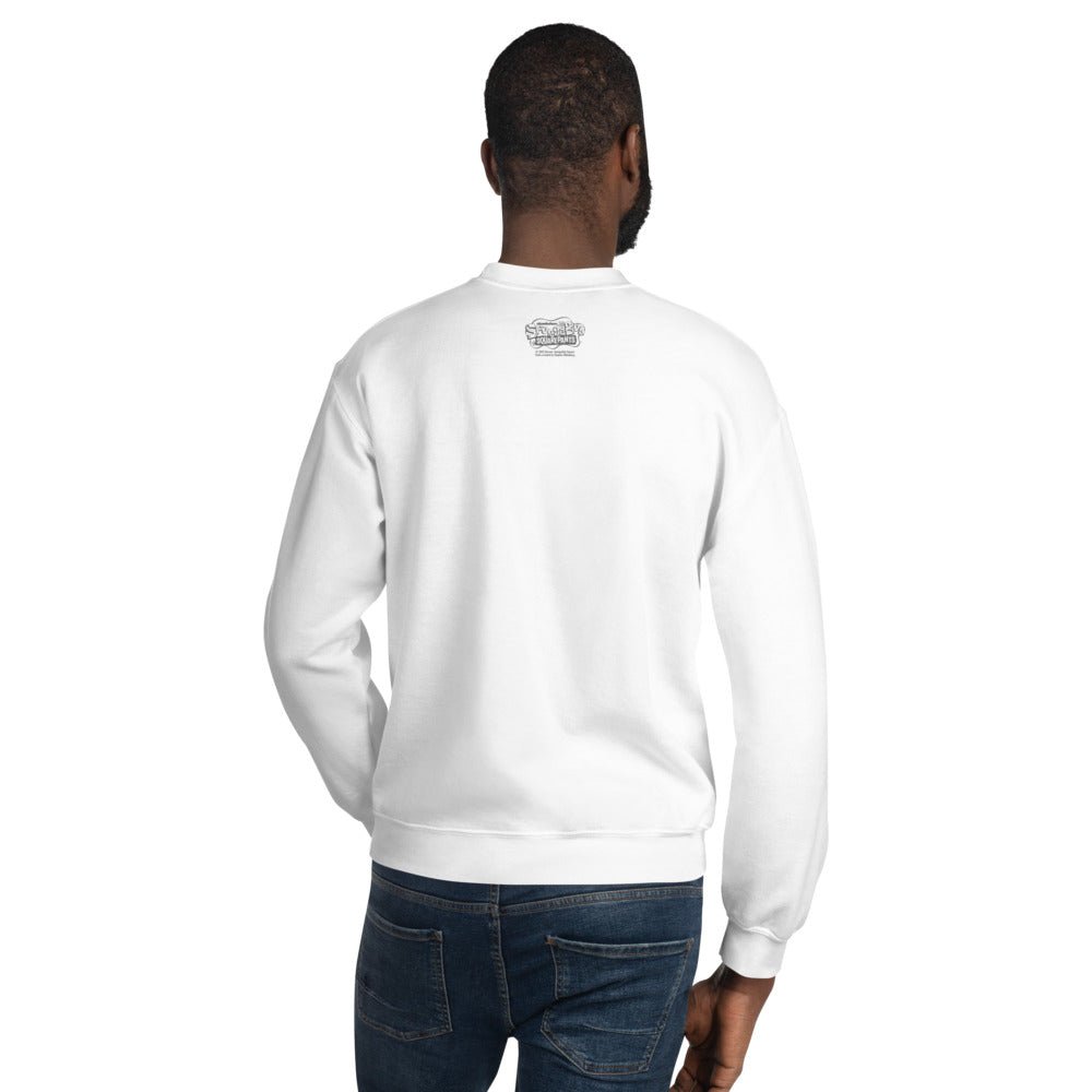 SpongeBob SquarePants Patrick Fishnets Stay Fancy Unisex Crewneck Sweatshirt - Paramount Shop