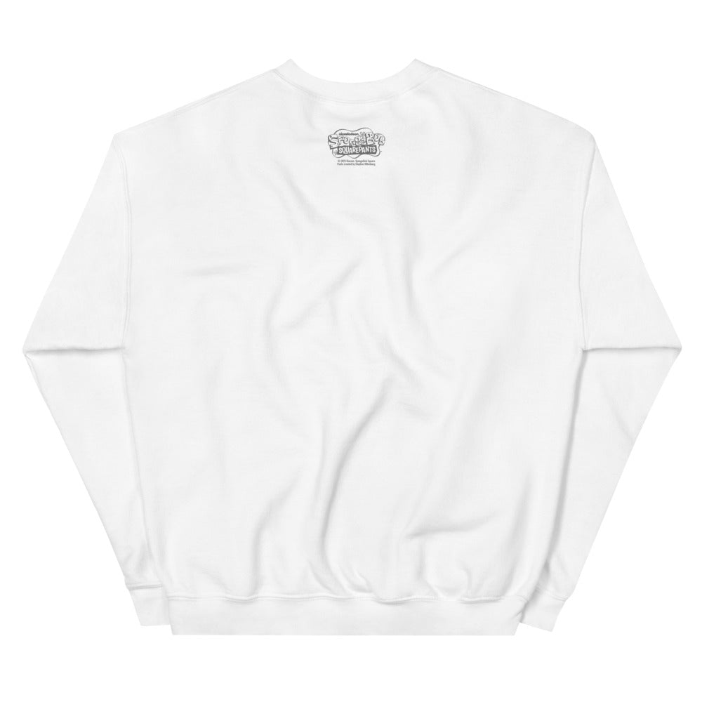 SpongeBob SquarePants Patrick Fishnets Stay Fancy Unisex Crewneck Sweatshirt - Paramount Shop
