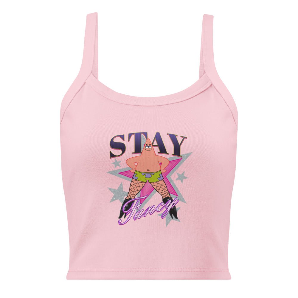 SpongeBob SquarePants Patrick Fishnets Stay Fancy Women's Tank Top - Paramount Shop