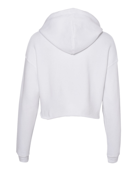 SpongeBob SquarePants The Krusty Krab Pizza Womens Cropped Fleece Hooded Sweatshirt - Paramount Shop