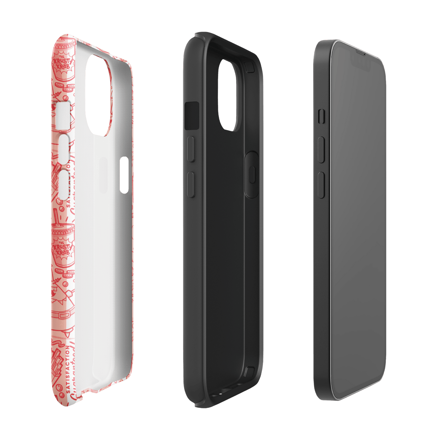 SpongeBob SquarePants The Krusty Krab Satisfaction Guaranteed Tough Phone Case - iPhone - Paramount Shop