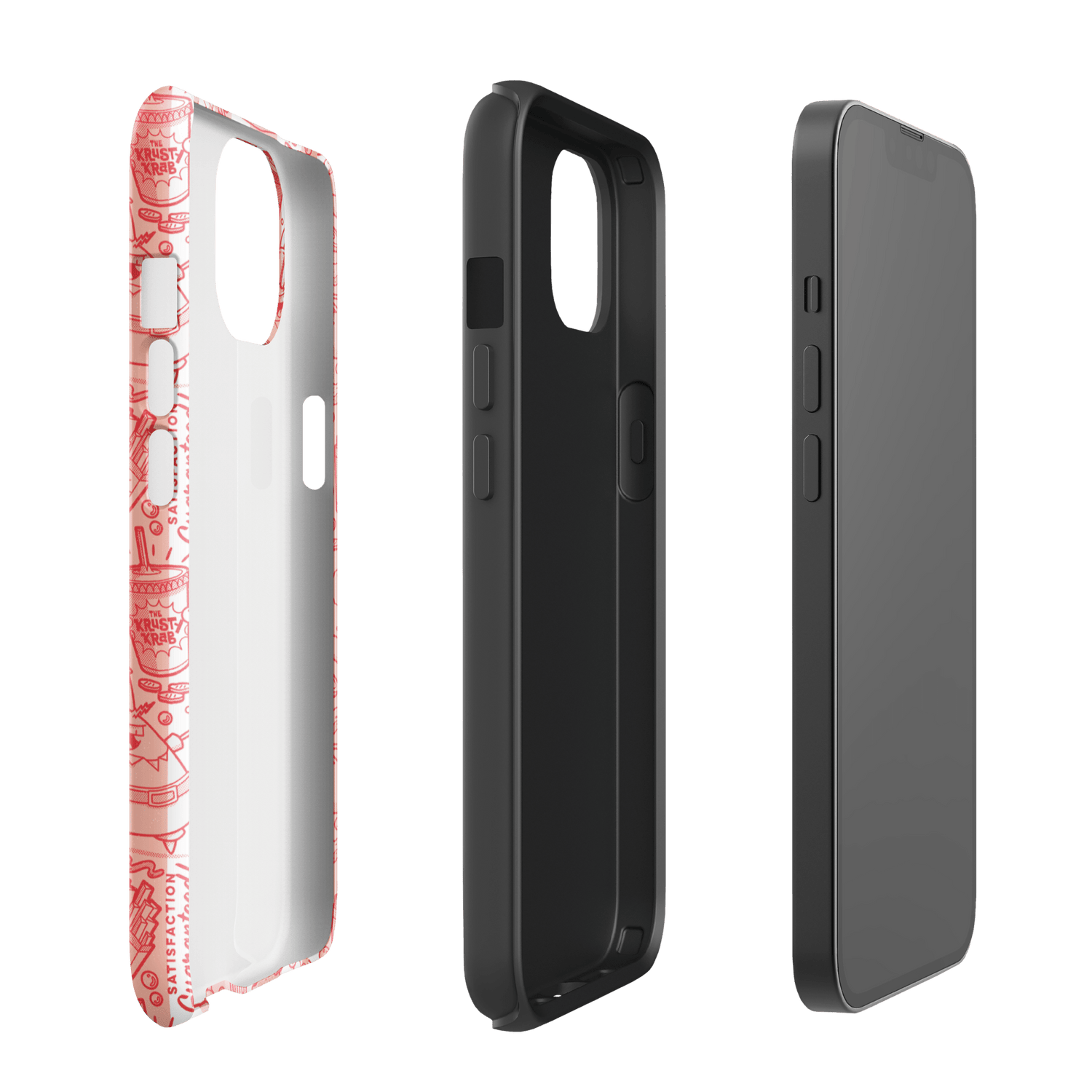 SpongeBob SquarePants The Krusty Krab Satisfaction Guaranteed Tough Phone Case - iPhone - Paramount Shop