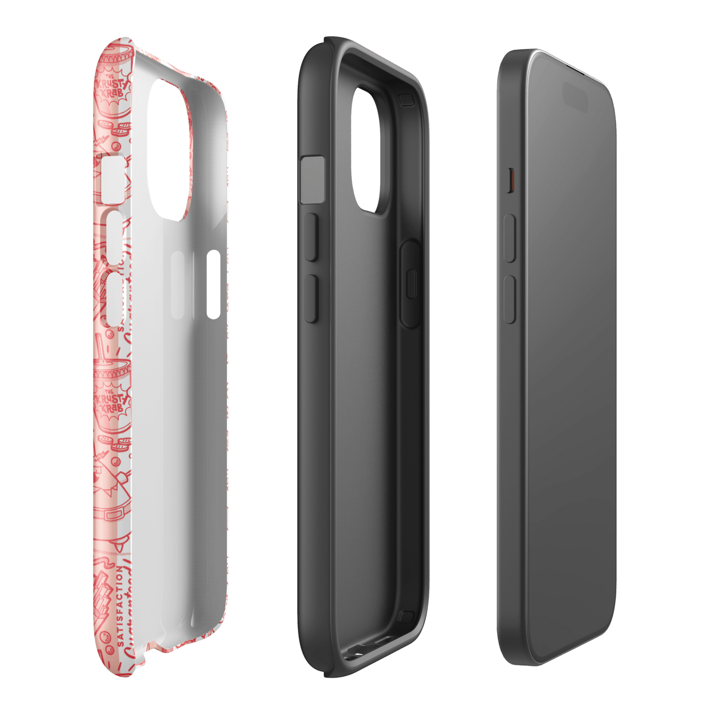 SpongeBob SquarePants The Krusty Krab Satisfaction Guaranteed Tough Phone Case - iPhone - Paramount Shop