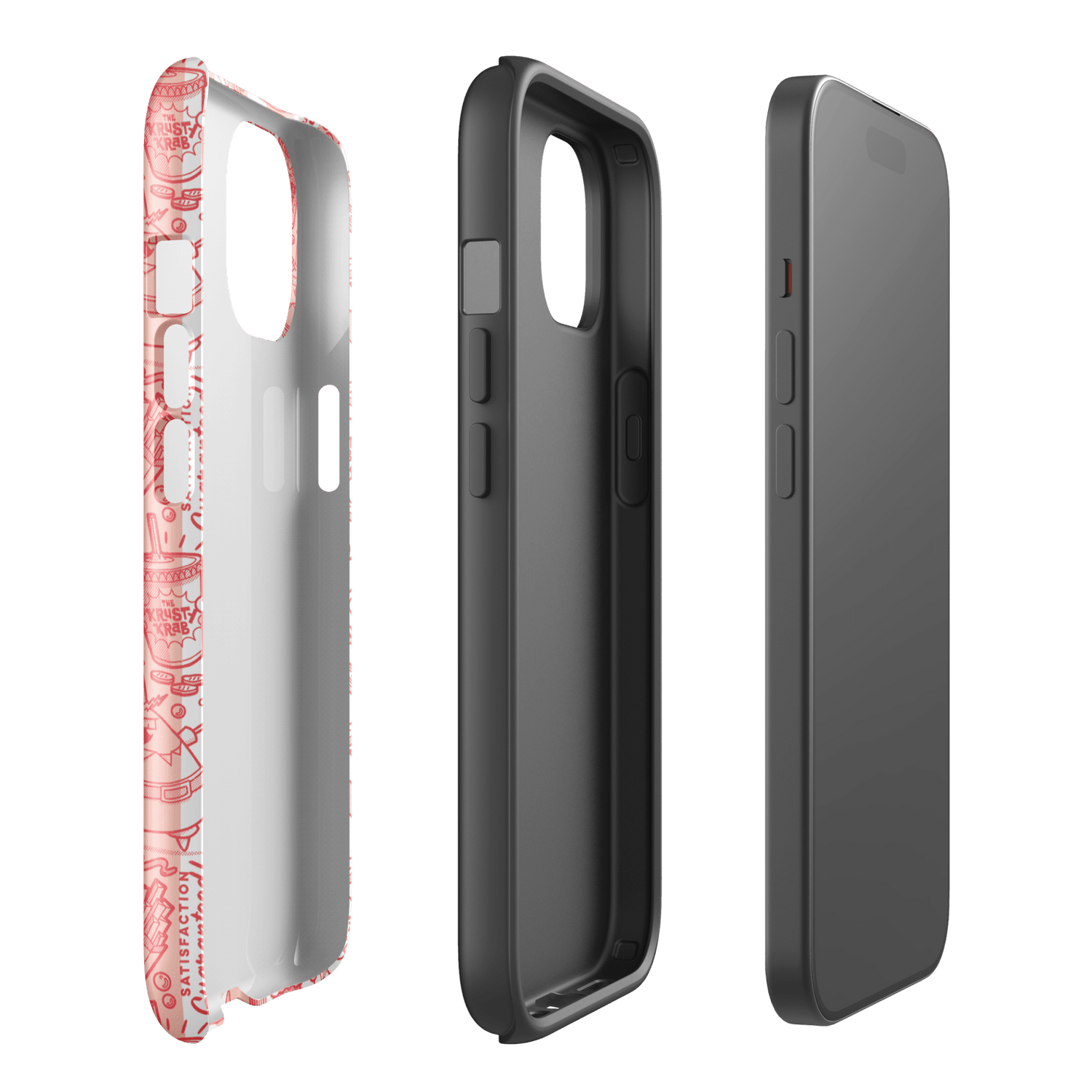 SpongeBob SquarePants The Krusty Krab Satisfaction Guaranteed Tough Phone Case - iPhone - Paramount Shop