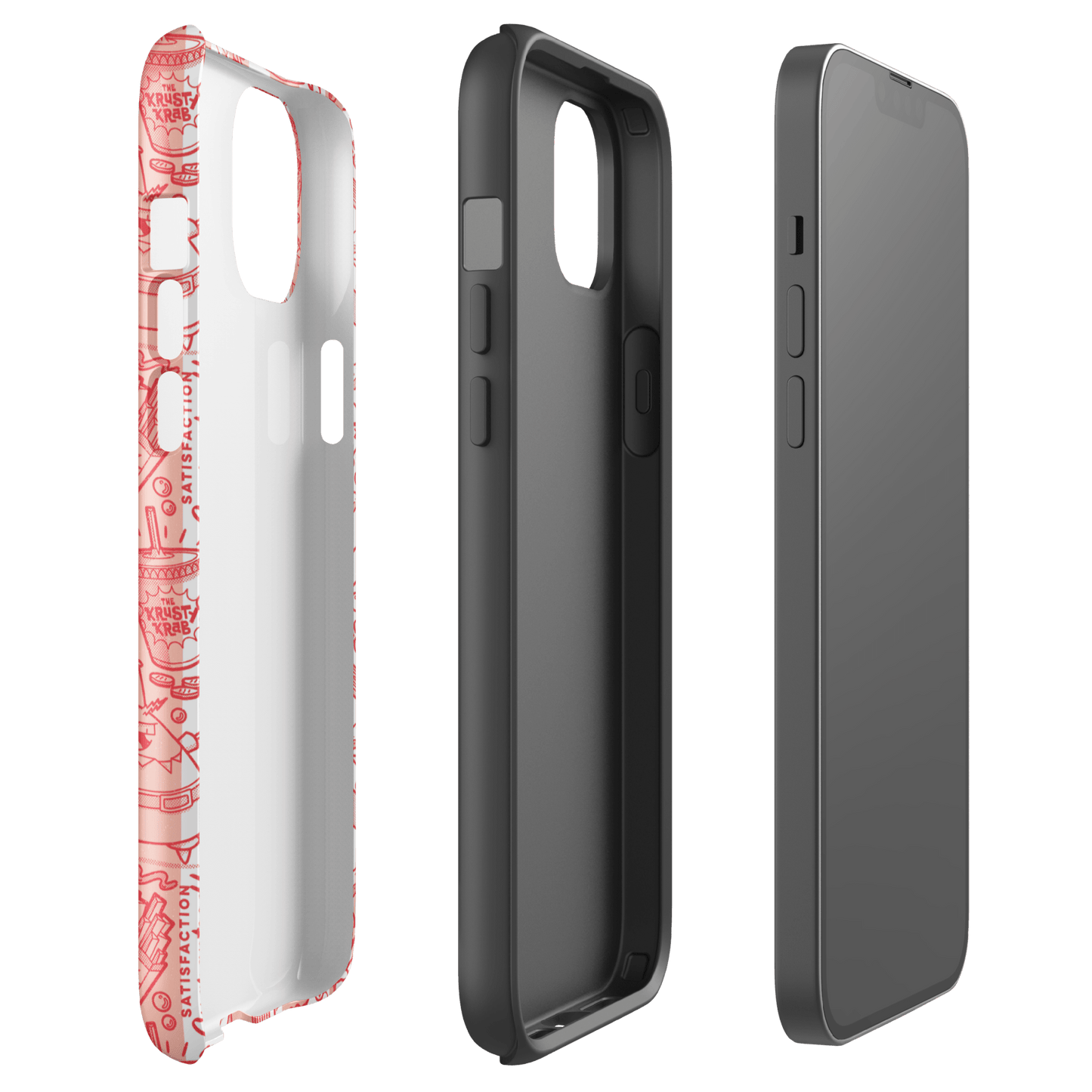 SpongeBob SquarePants The Krusty Krab Satisfaction Guaranteed Tough Phone Case - iPhone - Paramount Shop