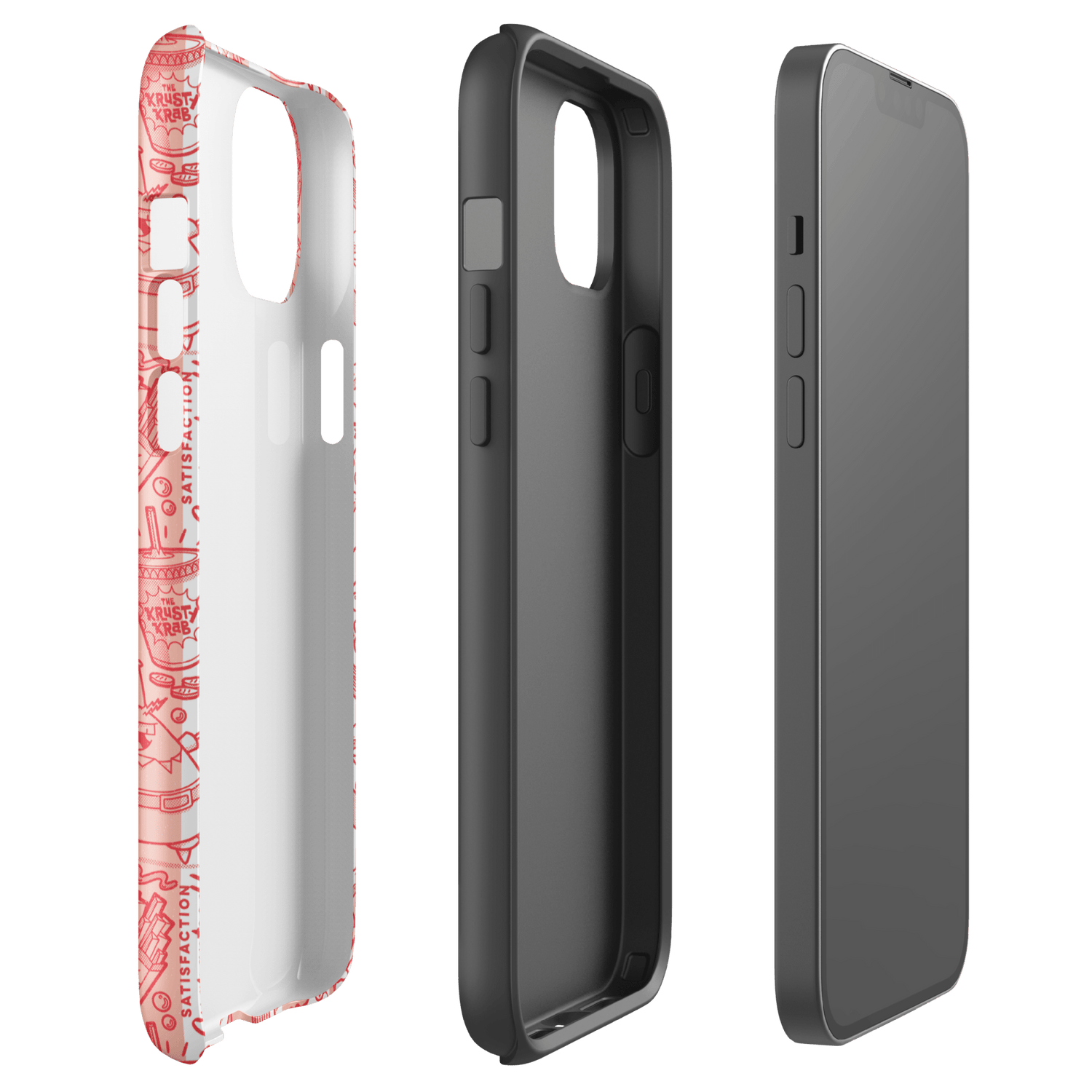 SpongeBob SquarePants The Krusty Krab Satisfaction Guaranteed Tough Phone Case - iPhone - Paramount Shop