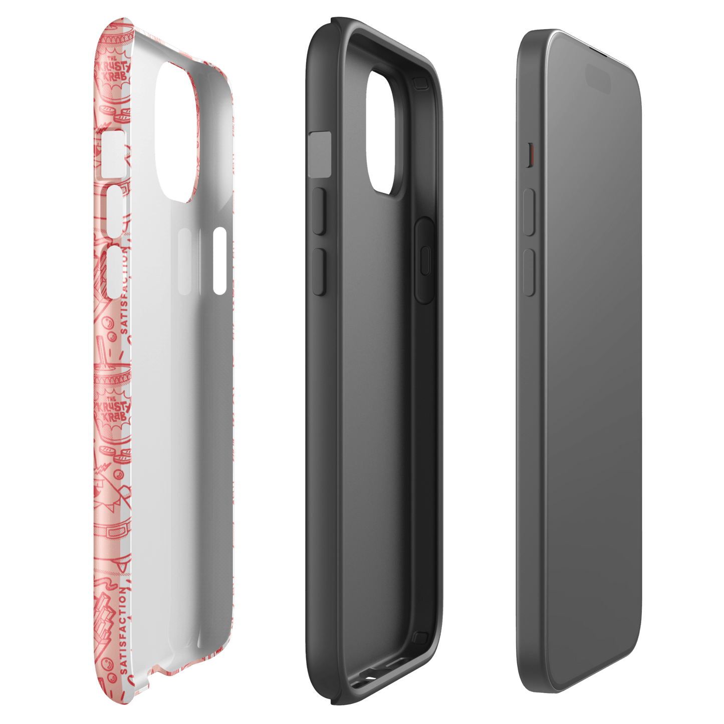 SpongeBob SquarePants The Krusty Krab Satisfaction Guaranteed Tough Phone Case - iPhone - Paramount Shop