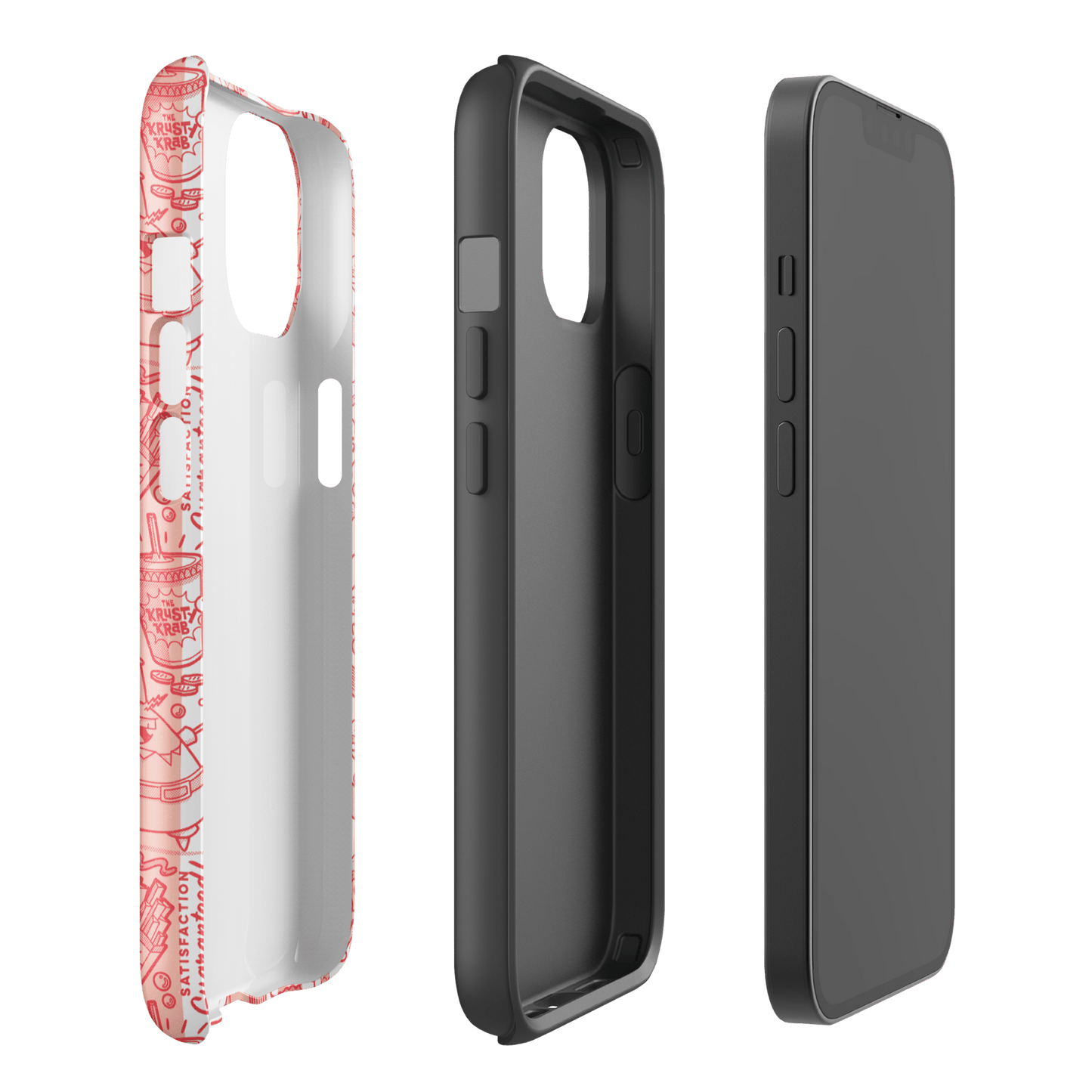 SpongeBob SquarePants The Krusty Krab Satisfaction Guaranteed Tough Phone Case - iPhone - Paramount Shop