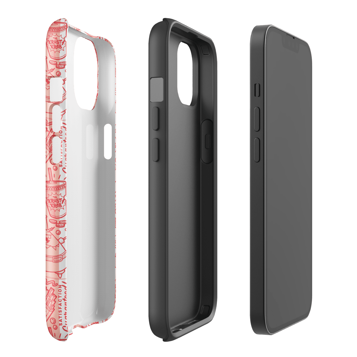 SpongeBob SquarePants The Krusty Krab Satisfaction Guaranteed Tough Phone Case - iPhone - Paramount Shop