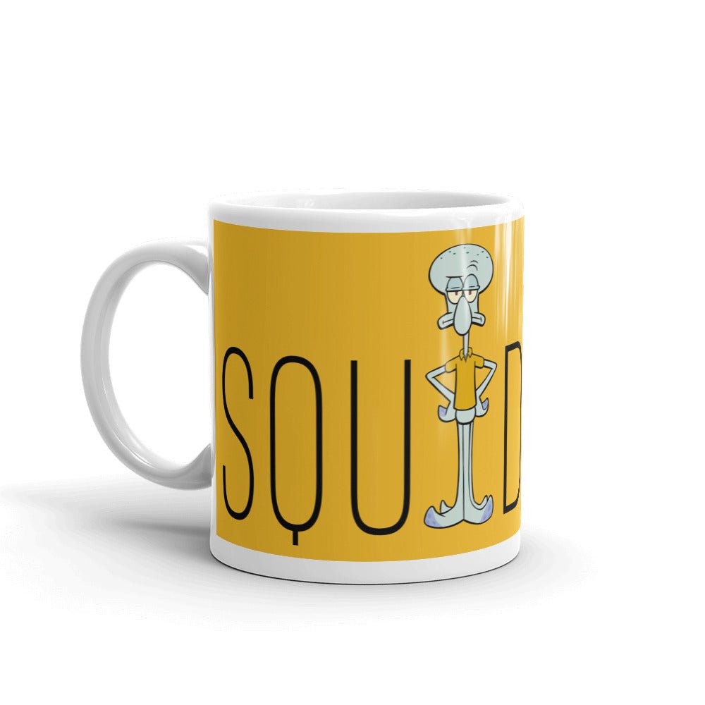 Squidward Name Play 11 oz White Mug - Paramount Shop