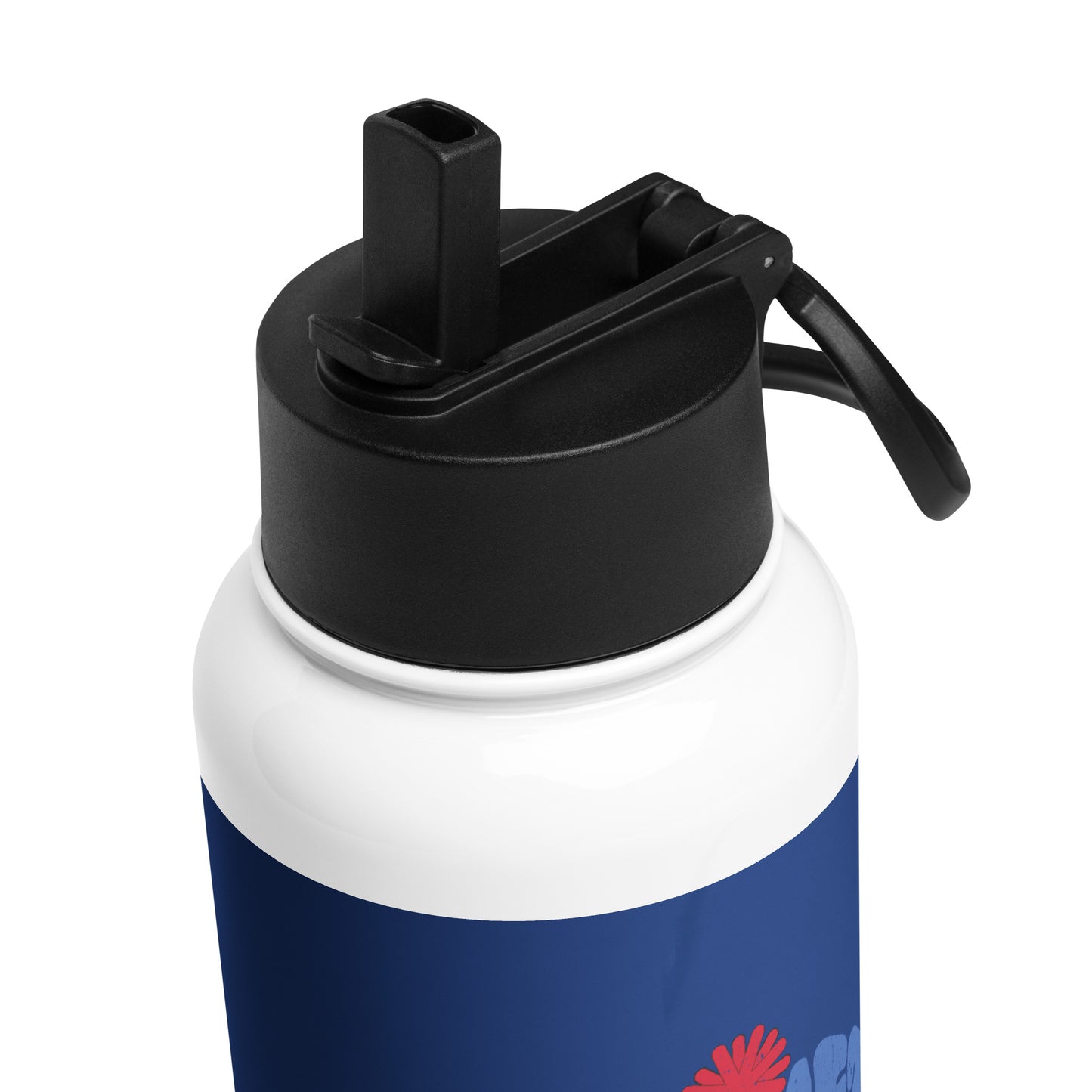 Lifestyle product view of the official South Park Stan stainless steel water bottle