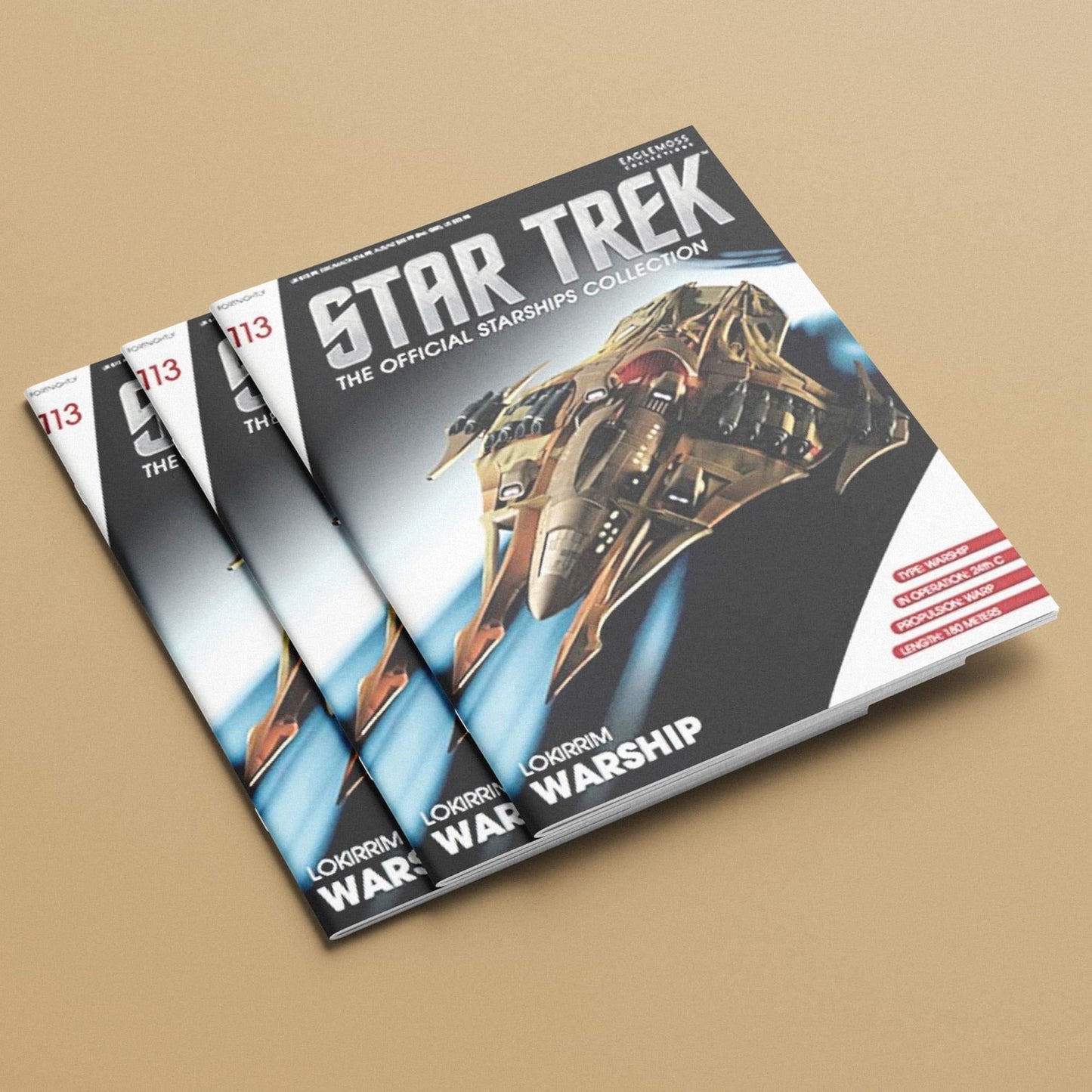 Star Trek Book Lokirrim Fighter Magazine - Paramount Shop