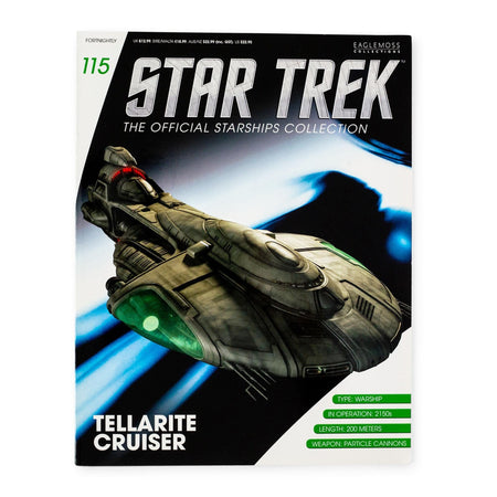 Star Trek Book Tellarite Cruiser Magazine - Paramount Shop