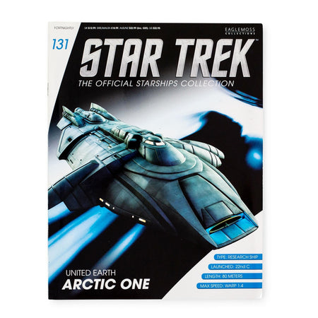 Star Trek Book United Earth Arctic One Moon Transport Magazine - Paramount Shop